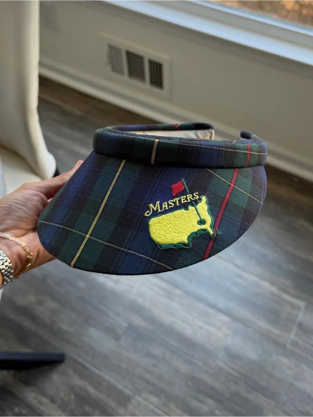 Vintage vtg 1996 masters golf visor